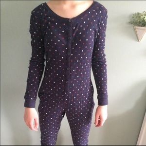 Polka dot onesie